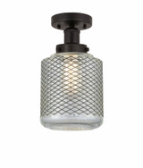 Stanton 1 Light 6 Inch Wide Semi Flush Mount by Innovations - 616-1F-G262