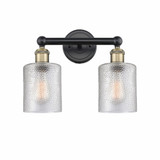 Cobbleskill 2 Light Vanity Light 14 Inch Wide by Innovations - 616-2W-COB