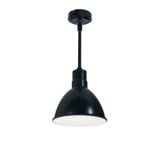 NRLM Series 30W LED Small Pendant with 48 Inch Stem by Nora - NRLM-8T18LE4-48