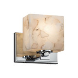 Alabaster Rocks Era 1 Light Oval Wall Sconce by Justice Design - ALR-8447-30