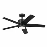 Brahm 5 Blade Ceiling Fan with Light Kit 48 Inches Wide by Kichler - 300048