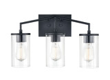 Beverlly 3 Light Bath Vanity 12 Inch Tall and 20 Inch Wide by Millennium - 9523