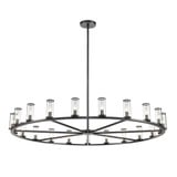 Revolve 21 Light Oversized Chandelier by Alora - CH309021