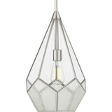 Cinq 1 Light Medium Pendant by Progress - P5319