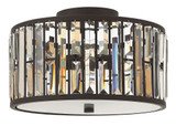 3 Light 16.5 Inch Wide Flush Mount by Fredrick Ramond - FR33731