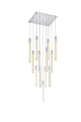 Weston 13 Light Large Pendant by Elegant - 2066G26