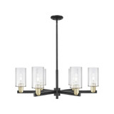 Clymer 6 Light Stem Hung Chandelier 10.88 Inch X 33.63 Inch by Innovations - 716-6CR-G80