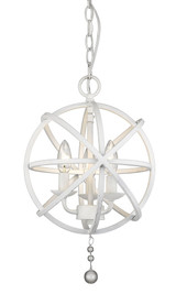 Tull 3 Light Chandelier 12 Inches Wide by 17 Inches High by Z-Lite - 458-12