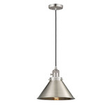 Briarcliff 1 Light Cord Cone Mini Pendant 8.63X10 Inch Wide by Innovations - 201CSW-M10
