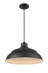 R Series 11W 1 LED Light Large Pendant by Millennium - LEDRWHC17