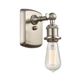 Bare Bulb 100W 1 LED Wall Sconce 6 Inch Tall X 4.5 Inch Wide by Innovations - 516-1W-LED