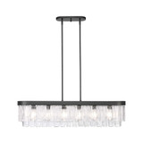 Ciara 6 Light Island 10 Inch Tall and 42 Inch Wide by Golden - 1768-LP