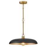 Sadie 12W 1 LED Pendant 6.25 Inch Tall and 18 Inch Wide by Hinkley - 48167
