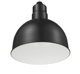 R Series 1 Light Stem Hung Deep Bowl Shade 12 Inch Wide by Millennium - RDBS12