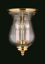 Jamestown 3 Light 9 Inch Wide Flush Mount by Framburg - 7572
