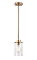 Beverlly 1 Light Pendant 9.5 Inch Tall and 4.5 Inch Wide by Millennium - 9511