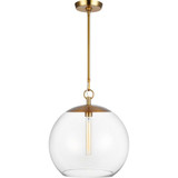 Atlantic 1 Light Large Round Pendant by Visual Comfort Studio - CP1041