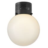 Taj 12W 1 LED Small Flush Mount 13 Inch Tall and 9.75 Inch Wide by Lark - 84221