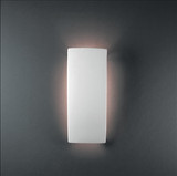 Ambiance 1 Light ADA Rectangular Wall Sconce by Justice Design - CER-5135