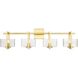 Striate 4 Light Vanity Light by Innovations - 312-4W-CL-33