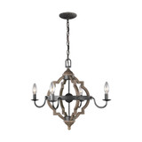 Socorro 4 Light Medium Chandelier by Generation Lighting - 3124904