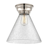 Cone 1 Light 12 Inch Wide Cone Flush Mount by Innovations - 623-1F-G4L