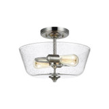 Belton 2 Light 15 Inch Wide Semi Flush Mount by Generation - 7714502