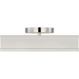 Dupont 20W LED Square SemiFlush Mount 12 Inch Wide by Visual Comfort Studio - PCF1071