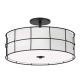 Alcala 3 Light 16 Inch Wide Flush Mount by Dainolite - ALC-163SF