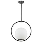 Adrienna 1 Light Medium Pendant by Dainolite - ADR-161P