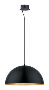 Gaetano 22.5W 1 LED Large Pendant 21 Inch Wide by Eglo - 92954