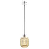Preston 1 Light Edison Jar Stem Hung Mini Pendant 11.25 Inch by Innovations - 616-1S-G460-7
