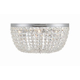 Nola 5 Light 20 Inch Wide Flush Mount by Crystorama - NOL-320