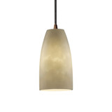 Clouds Small 1 Light Mini Pendant by Justice Design - CLD-8816-28