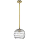Crown Point 1 Light Pendant 8.13 Inch Tall and 8 Inch Wide by Innovations - 434-1S-G1213-8