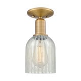 Caledonia 1 Light Semi Flush Mount 11 Inch and 5 Inch Wide by Innovations - 716-1C-G2511