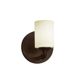 Fusion Bronx 1 Light Wall Sconce by Justice Design - FSN-8461-10-OPAL
