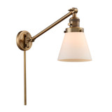 Cone 1 Light Adjustable Swing Arm Wall Sconce 25 X 6.25 Inch by Innovations - 237-G6