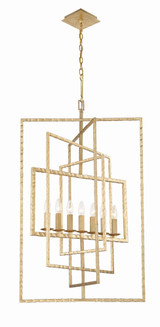 Capri 7 Light Medium Chandelier by Crystorama - 339