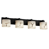 Lumenaria Modular 4 Light Oval Vanity Light by Justice Design - FAL-8924-30