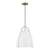 Norman 1 Light Medium Contemporary Pendant by Visual Comfort Studio - 6651801