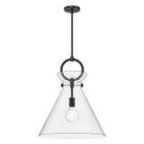 Emerson 1 Light Large Pendant 21.75 Inch Tall by Alora - PD412518