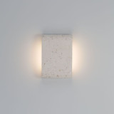 Stela 7W 1 LED Outdoor Wall Lantern 6.25 Inch and 8.75 Inch Wide by Golden - 7280-OWL9