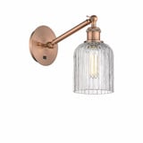 Bridal Veil 1 Light Art Deco Wall Sconce by Innovations - 317-1W-G559-5