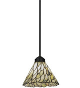 Willow Jadestone 1 Light Small Pendant by Meyda Tiffany - 5086-8JP