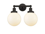 Beacon 2 Light G20 Industrial Vanity Light 15.5 Inch Wide by Innovations - 616-2W-G20-8