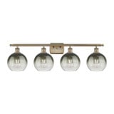 Brookhaven Globe 4 Light Bath Vanity 11 Inch X 38 Inch by Innovations - 516-4W-G483-8