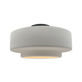 Radiance 1 Light Tier Semi Flush Mount 8 X 16.5 Inch Wide by Justice Design - CER-6365