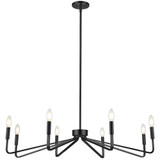Clayton 8 Light Oversized Chandelier by Dainolite - CLN-388C