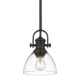 Hines 1 Light Small Pendant by Golden - 3118-M1L